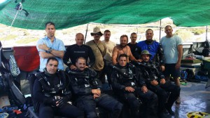 Antikythera training with Navy divers